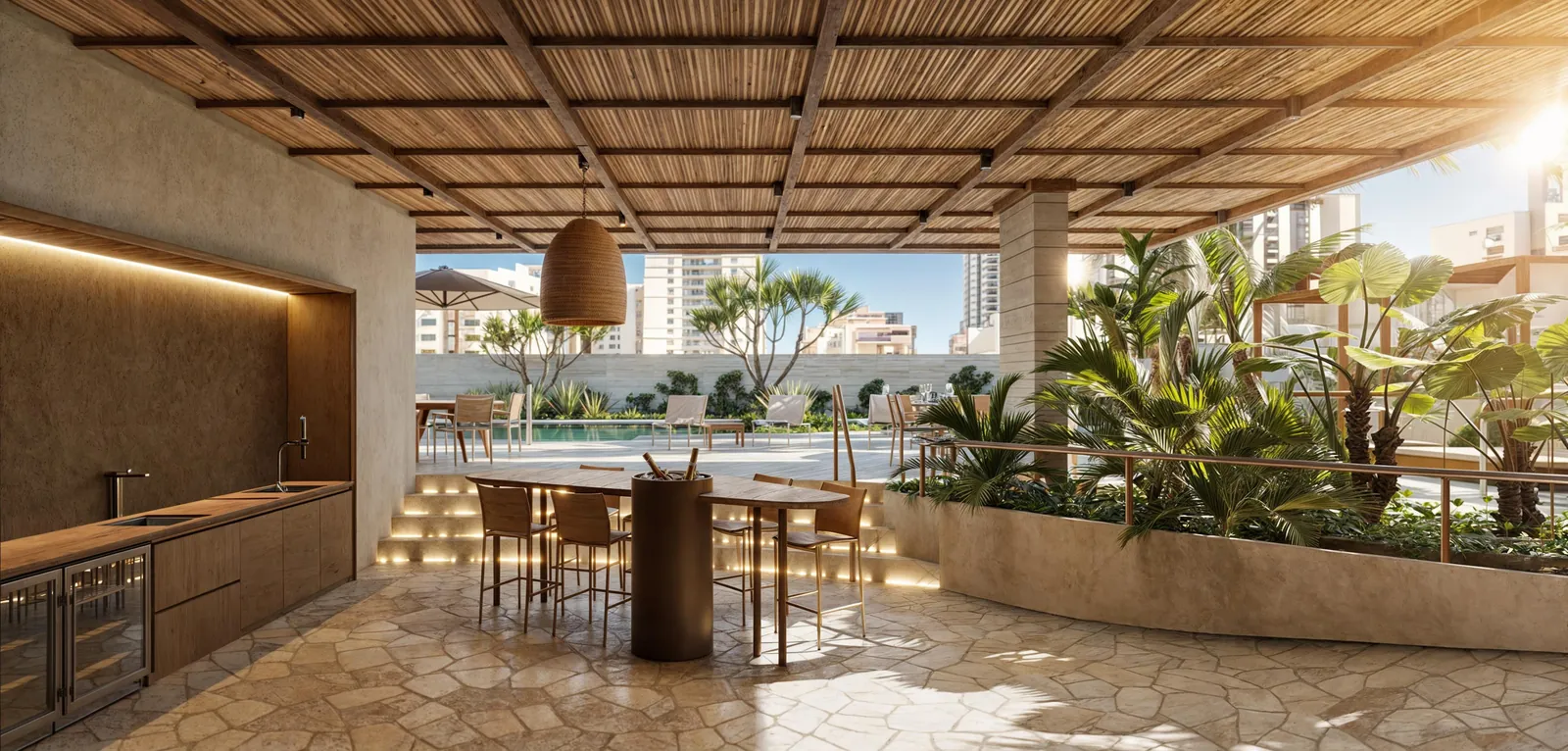 Bar da piscina
